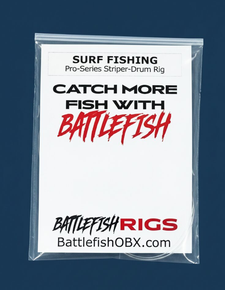 Alternative view of Pro Series Striper/ Drum Surf Rig