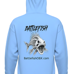 Battlefish Hoodie-Carolina Blue